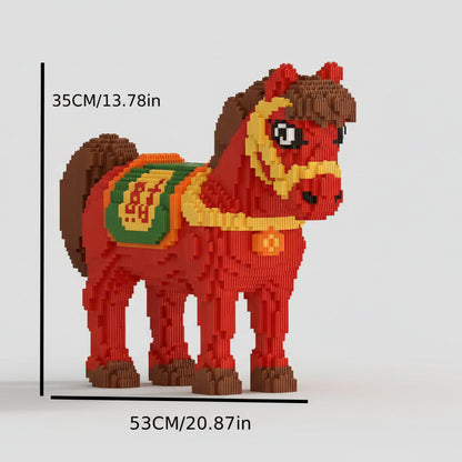 Rotes Pferd | Bausteine