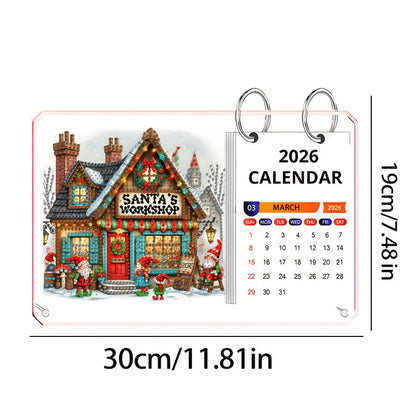 Weihnachtsladen | Aufstellkalender | Diamond Painting