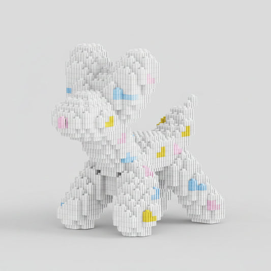 Ballonhund mit Streifen | Bausteine