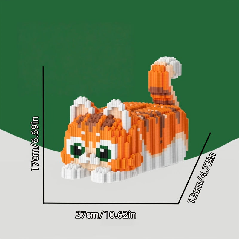 Katzen Taschentuchbox | Bausteine