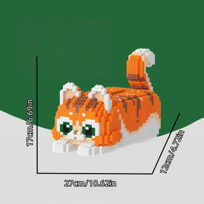 Katzen Taschentuchbox | Bausteine