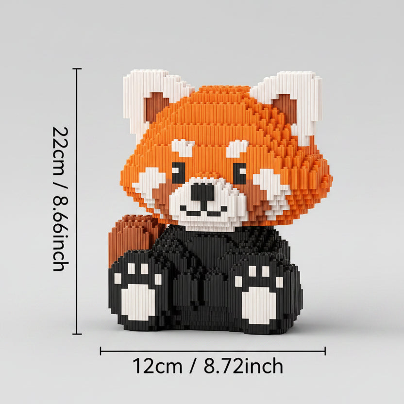 Roter Panda | Bausteine