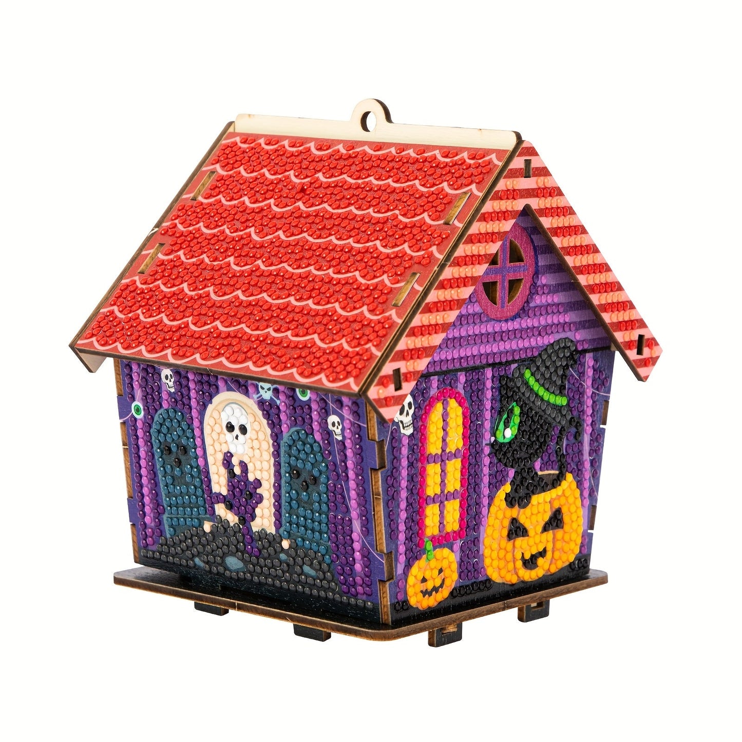 Halloween-Häuschen | Anhänger | Diamond Painting