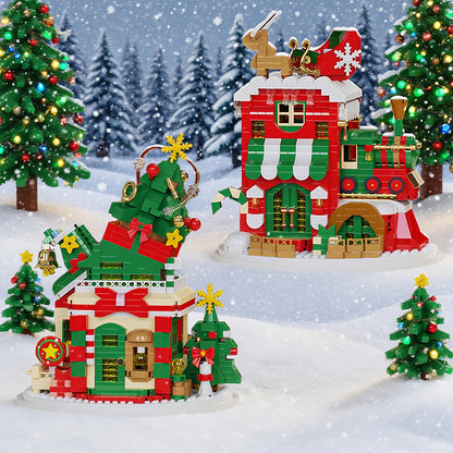 Weihnachtshäuser | Bausteine