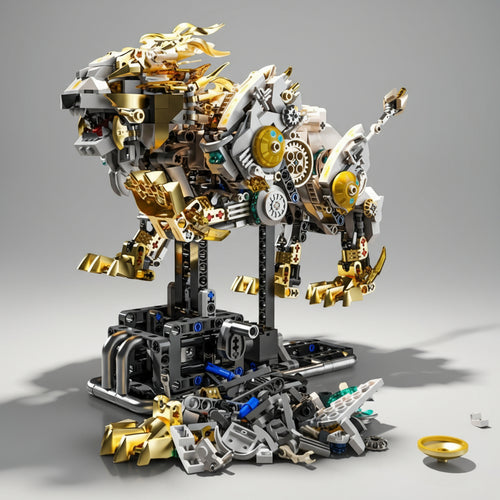 Bewegender Löwe | Bausteine