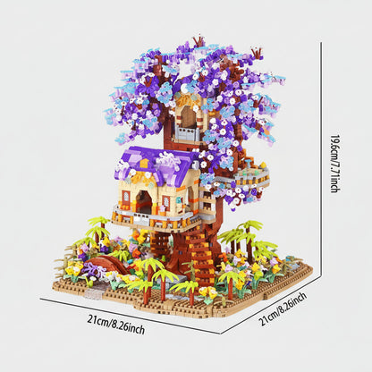 Lila Baumhaus | Bausteine