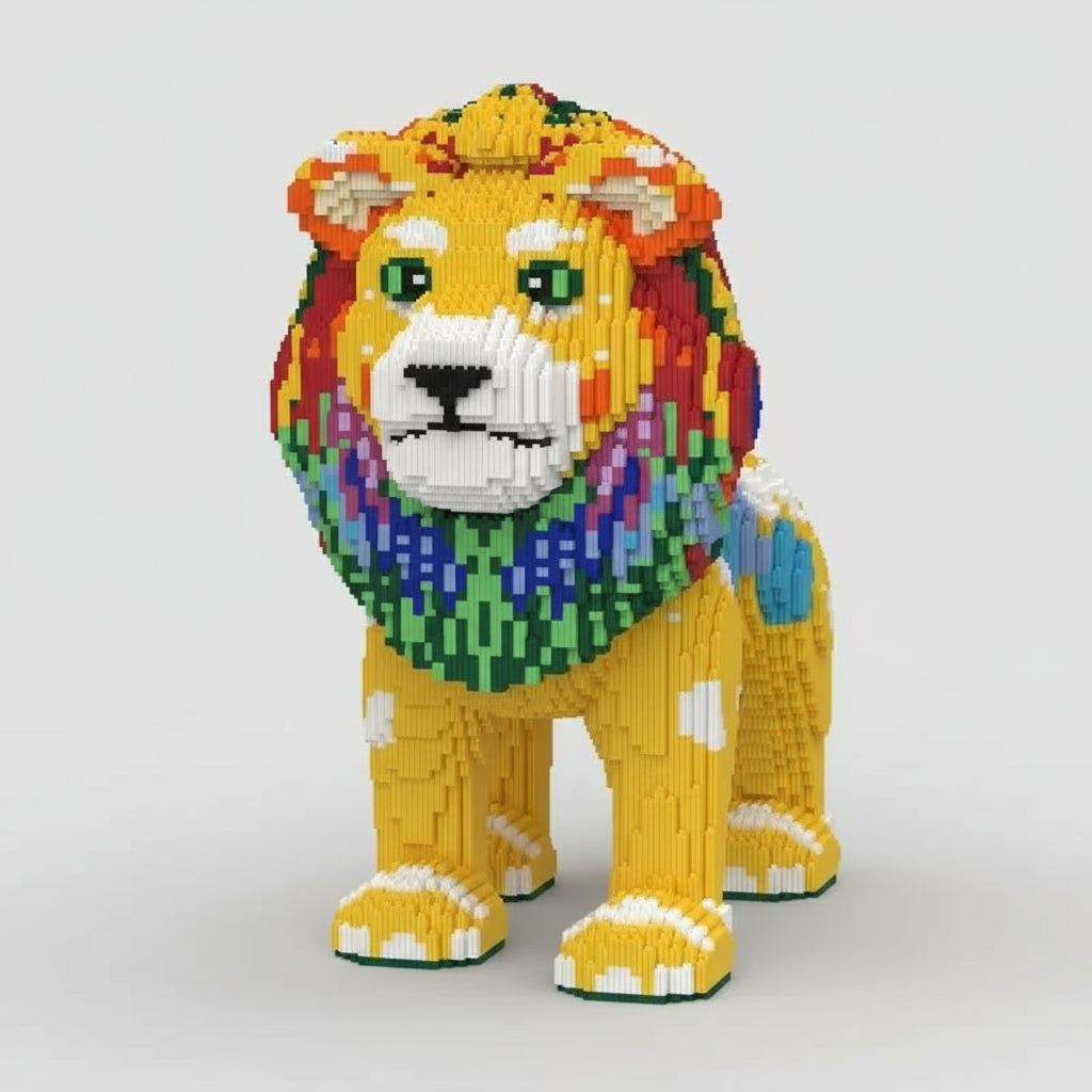 Toller Löwe | Bausteine