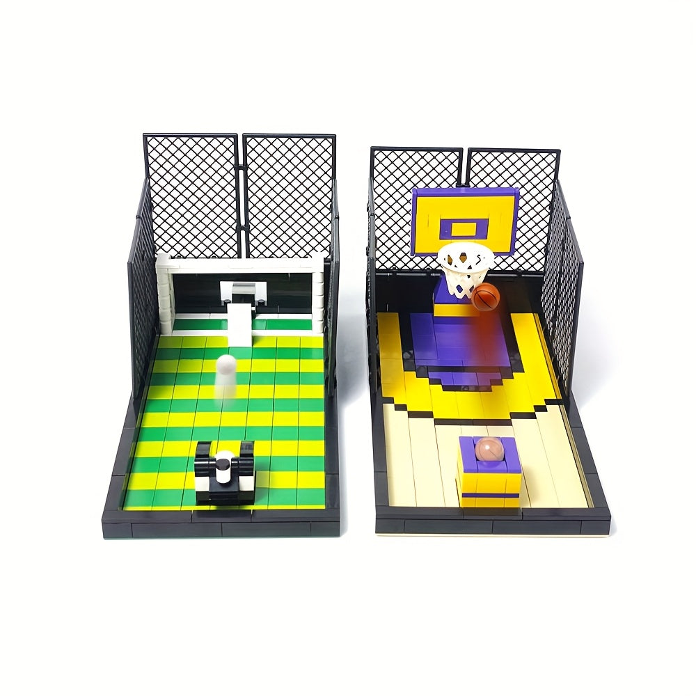 Basketballfeld-Spielset | Bausteine
