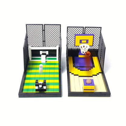 Basketballfeld-Spielset | Bausteine