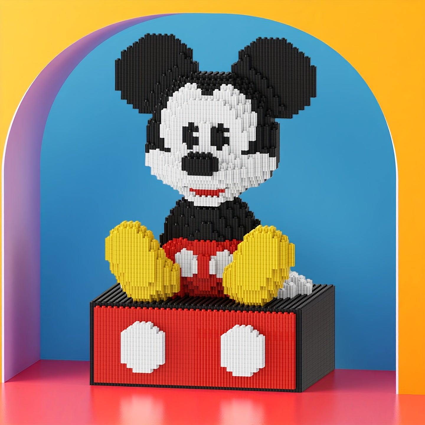 Maus mit Ladebox | Bausteine