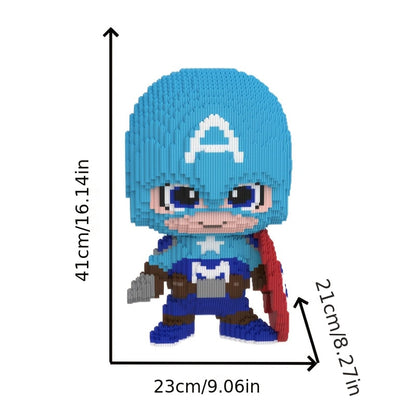 MEGA blauer Superheld | Bausteine