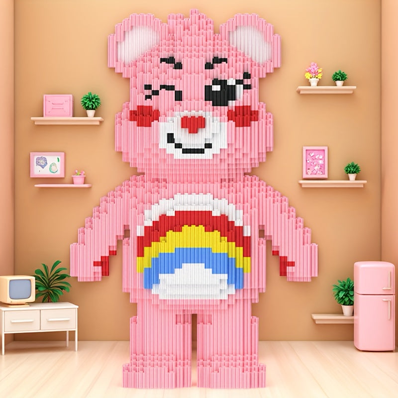 Rosa Regenbogen-Bär | Bausteine