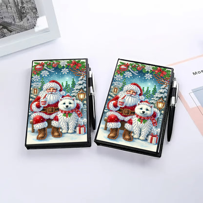 Weihnachtsmann | Notizbuch | Diamond Painting