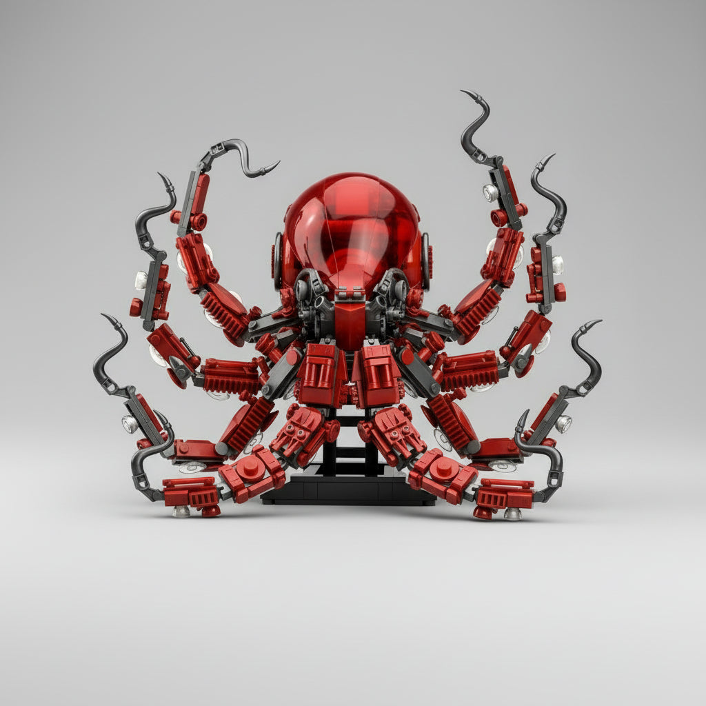 Beweglicher Oktopus | Bausteine