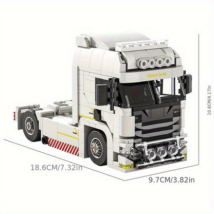 Weißer Truck | Bausteine