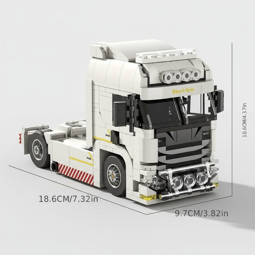 Weißer Truck | Bausteine