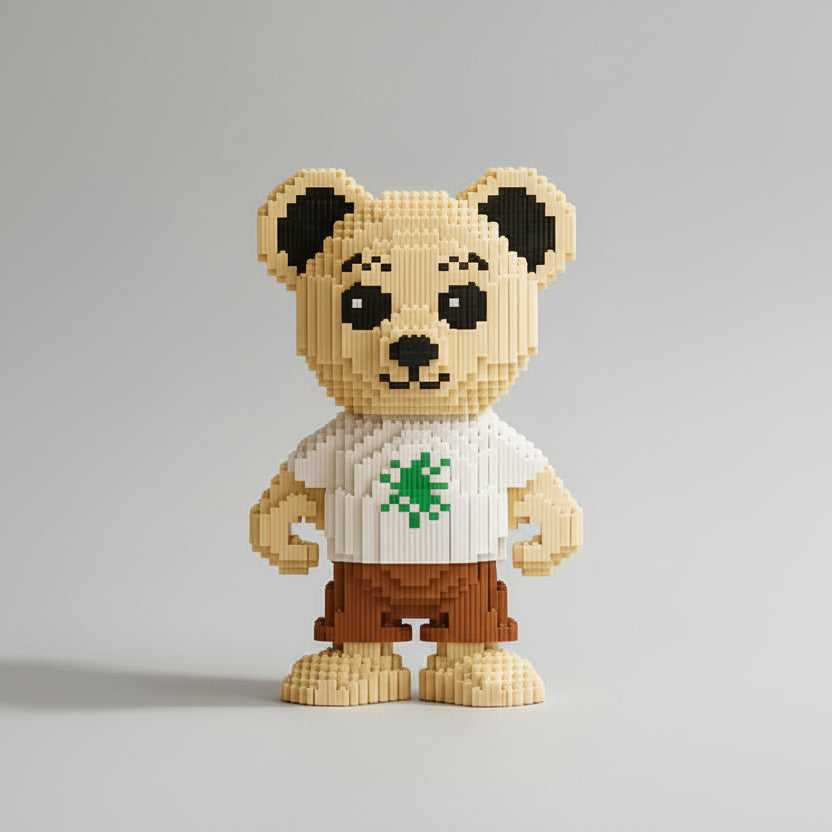 Süßer Teddybär | Bausteine