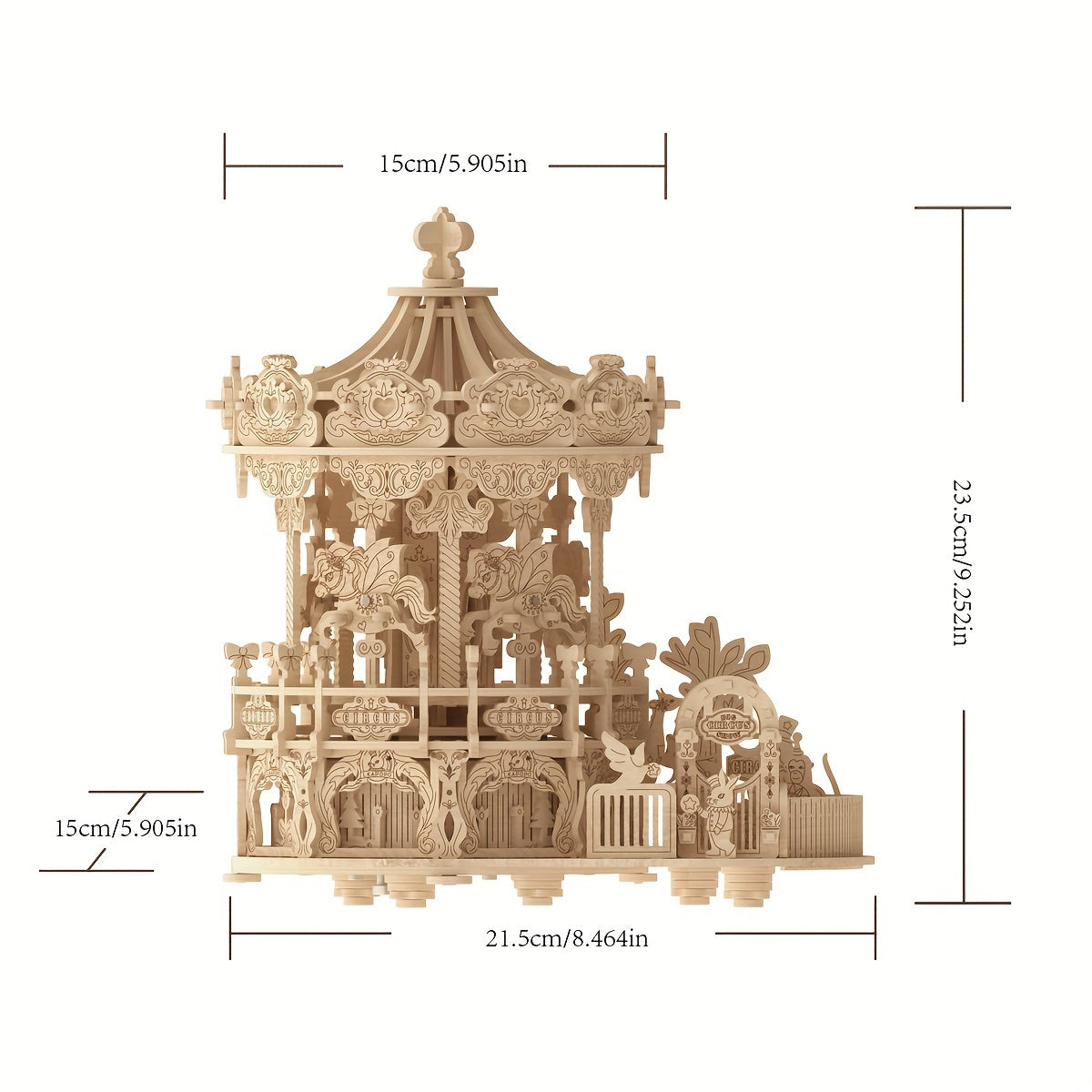 Drehkarussell | 3D Puzzle
