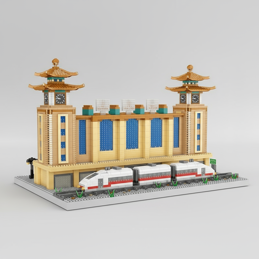 Bahnhof Peking | Bausteine