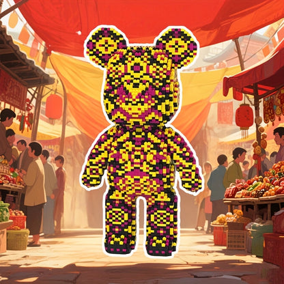 Mega Mandela Bär | Bausteine