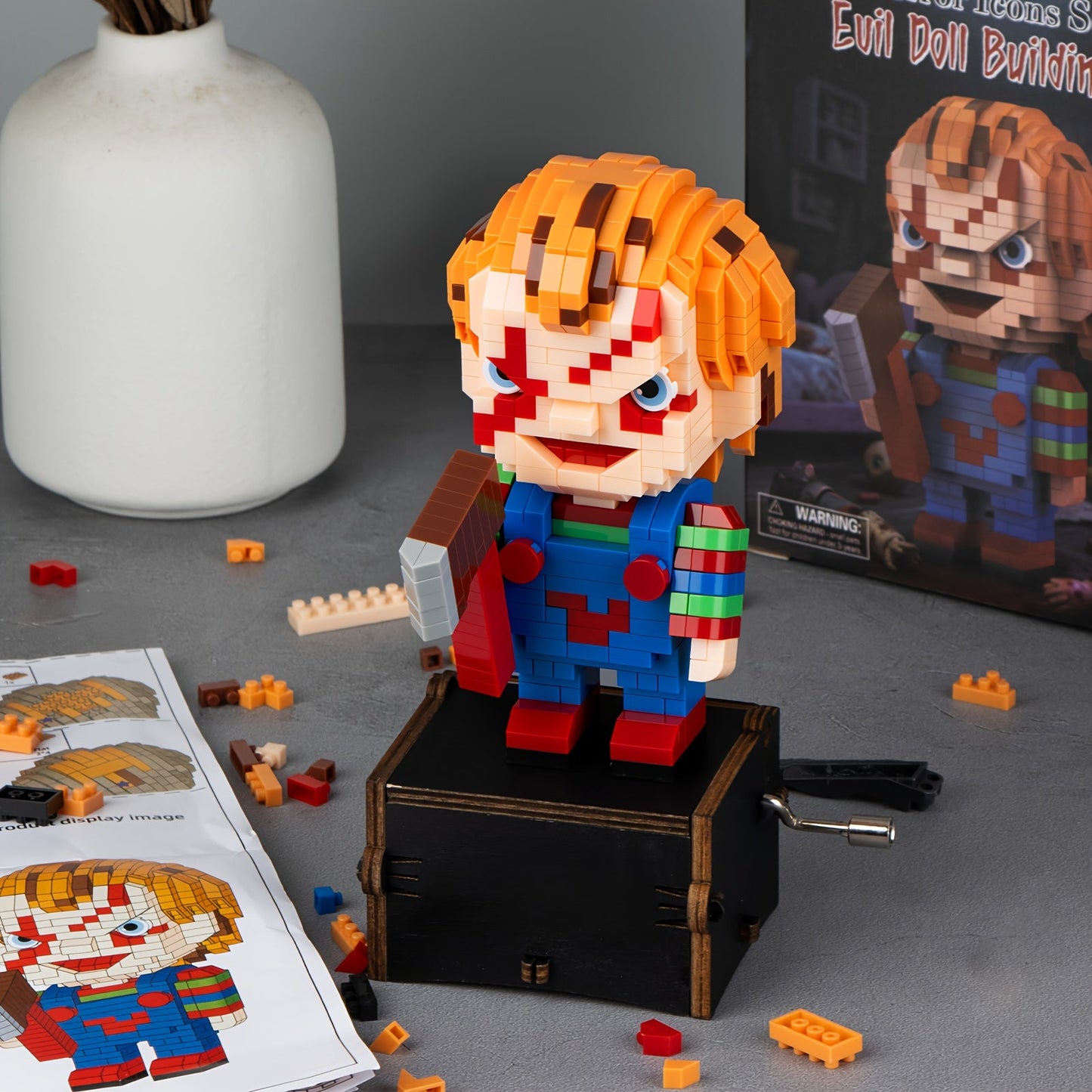 Halloween-Holzfäller | Bausteine