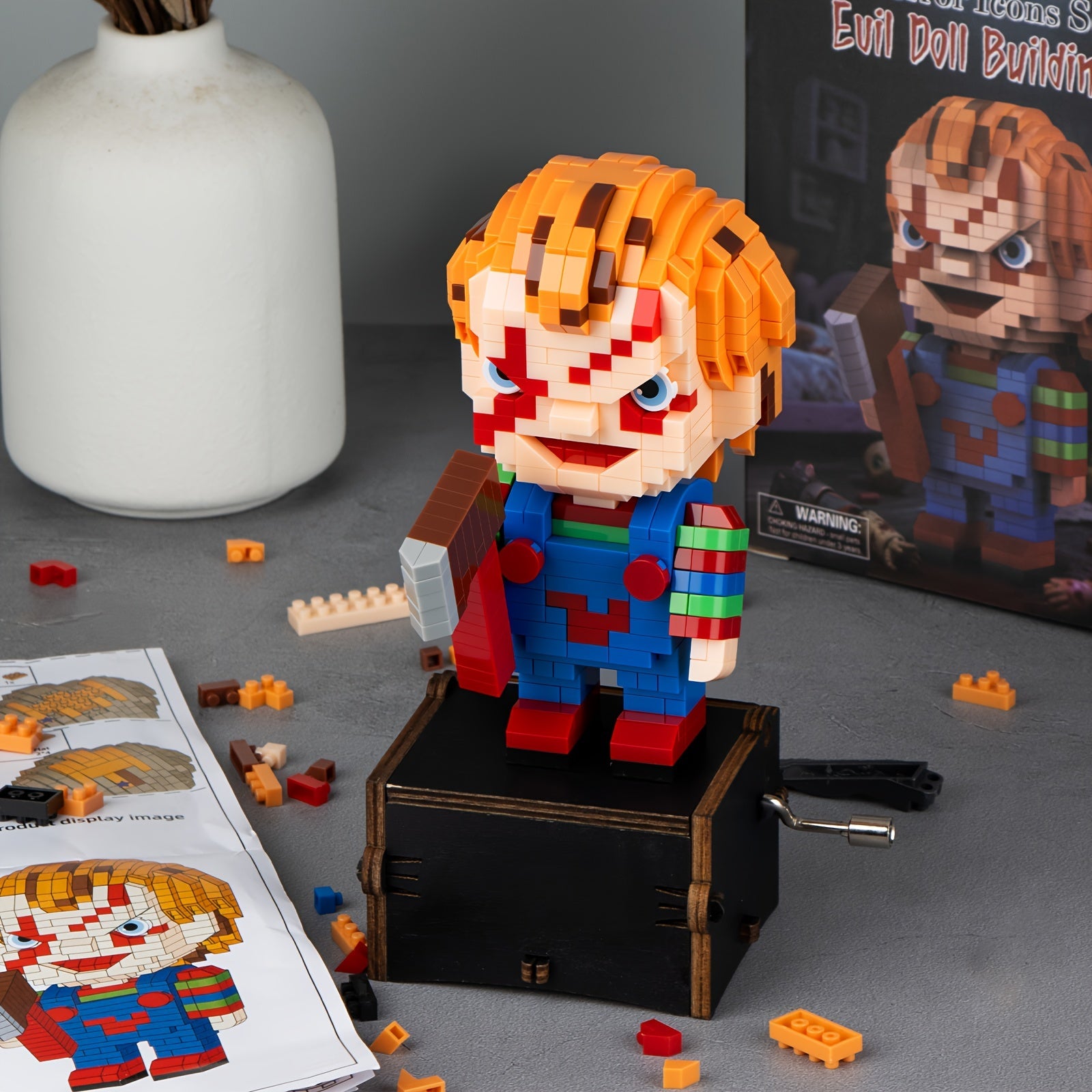Halloween-Holzfäller | Bausteine