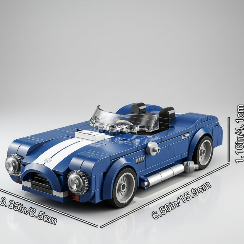 Schöner Blauer Supersportwagen | Bausteine