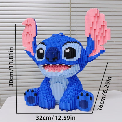 Sitzendes Blaues Wesen | Bausteine