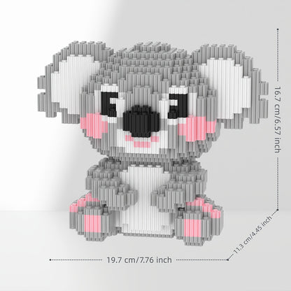 Grauer Koala | Bausteine