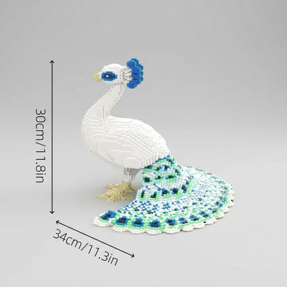 Weißer Pfau | Bausteine