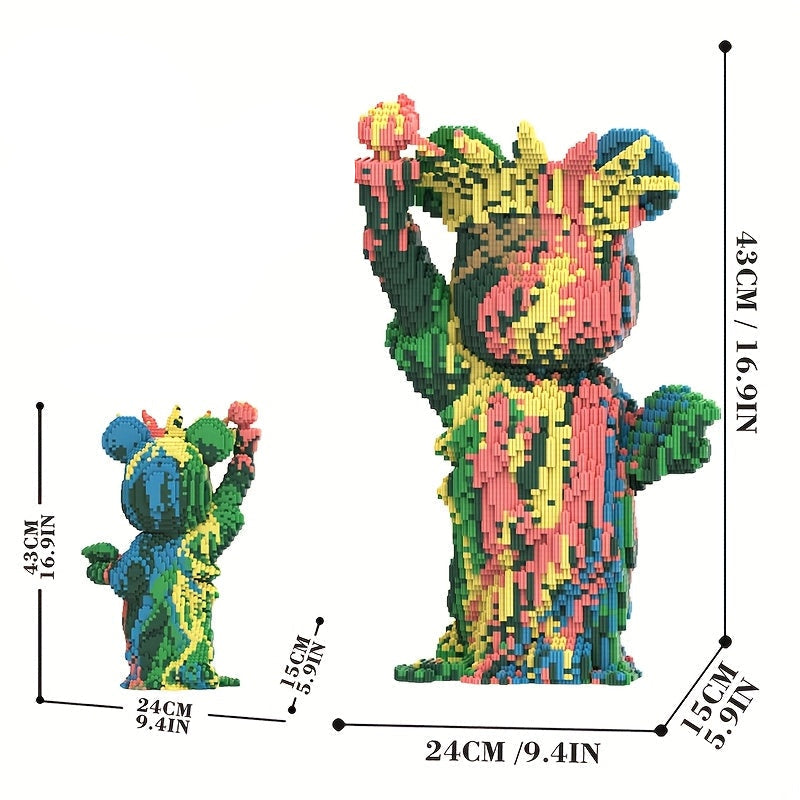 MEGA Freiheitsstatue-Bär | Bausteine