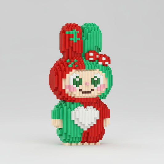 Niedliche Weihnachtsfigur | Bausteine