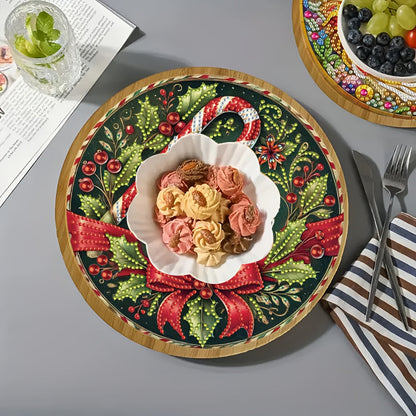 Merry Christmas | Tablett | Diamond Painting