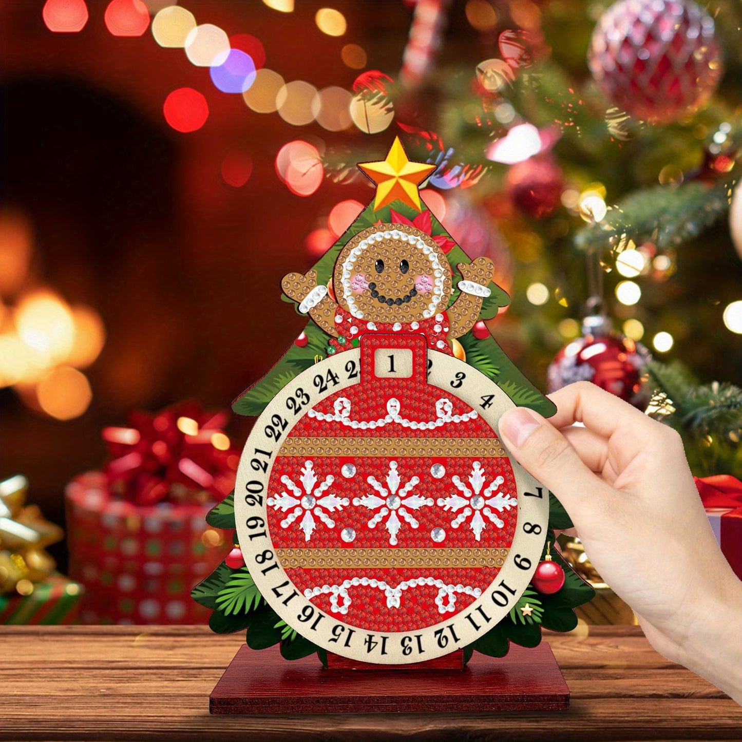Keks im Weihnachtsbaum | Kalender | Diamond Painting