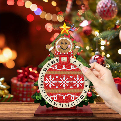 Keks im Weihnachtsbaum | Kalender | Diamond Painting