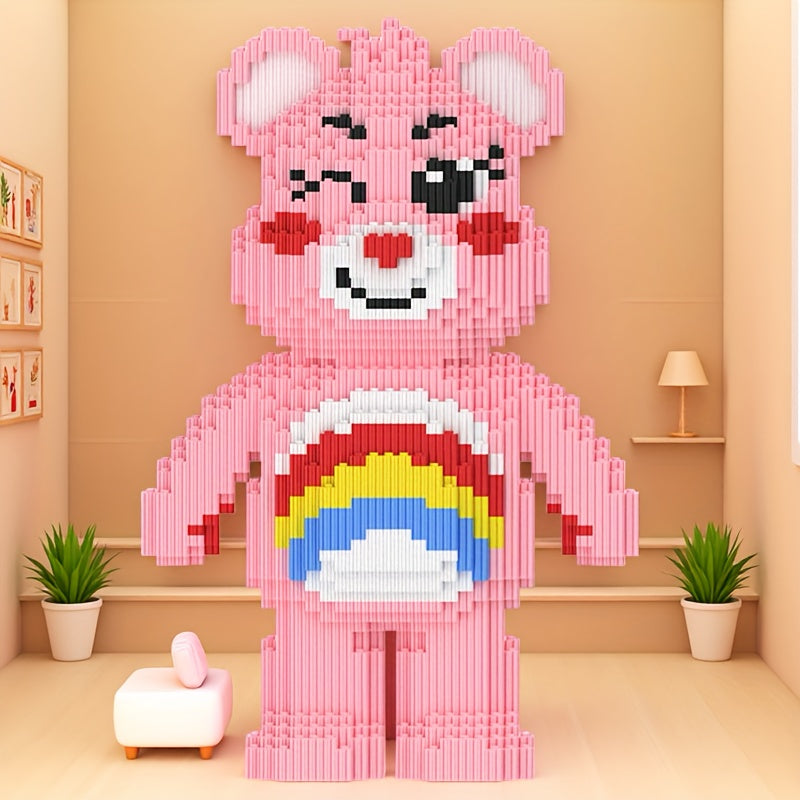 Rosa Regenbogen-Bär | Bausteine