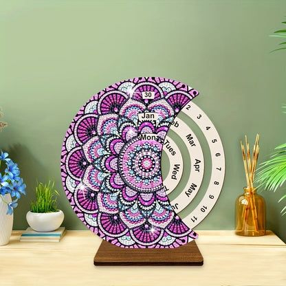 Lila Mandala | Kalender | Diamond Painting