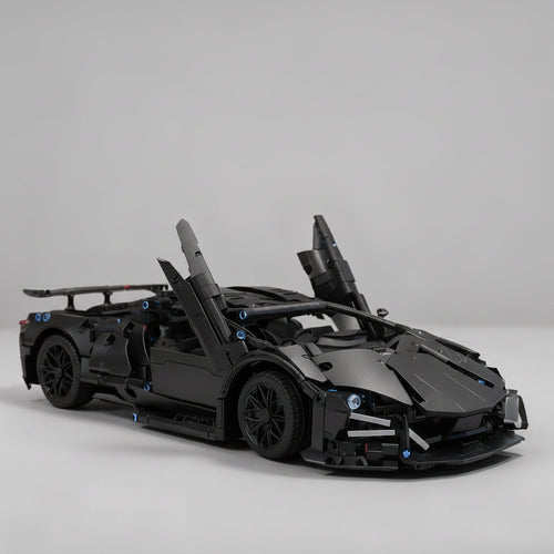 Luxus Schwarzer Sportwagen | Bausteine