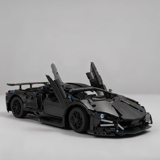 Luxus Schwarzer Sportwagen | Bausteine