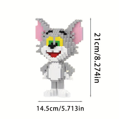 Süße Katze & Maus | Bausteine