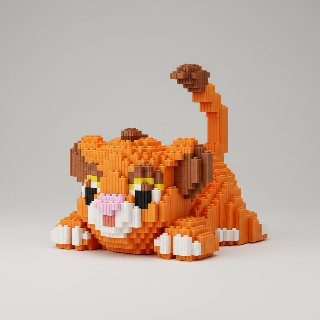 Niedlicher Gepard | Bausteine