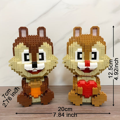 Eichhörnchen mit Herz | Bausteine