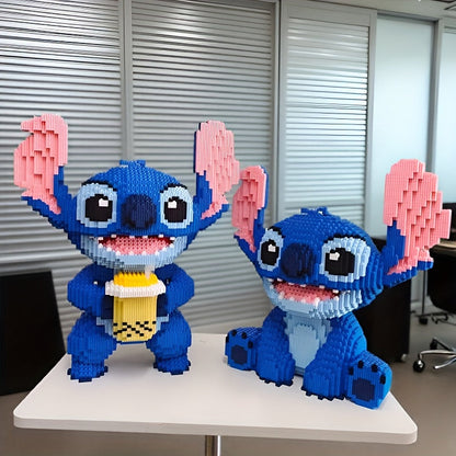 Sitzendes Blaues Wesen | Bausteine