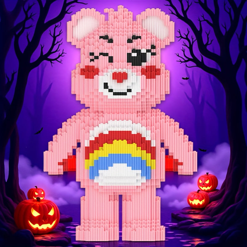 Rosa Regenbogen-Bär | Bausteine