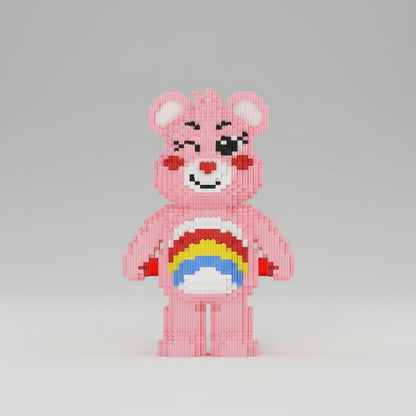 Rosa Regenbogen-Bär | Bausteine