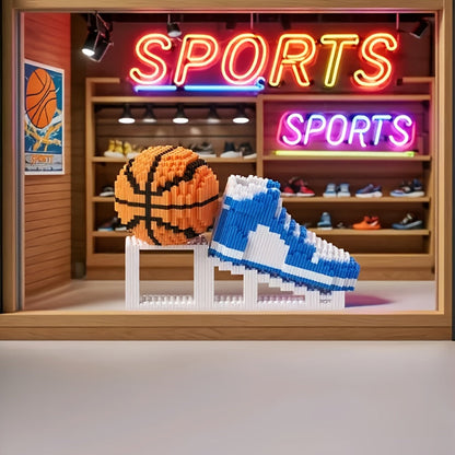 Basketballschuh & Ball | Bausteine
