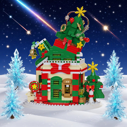 Weihnachtshäuser | Bausteine