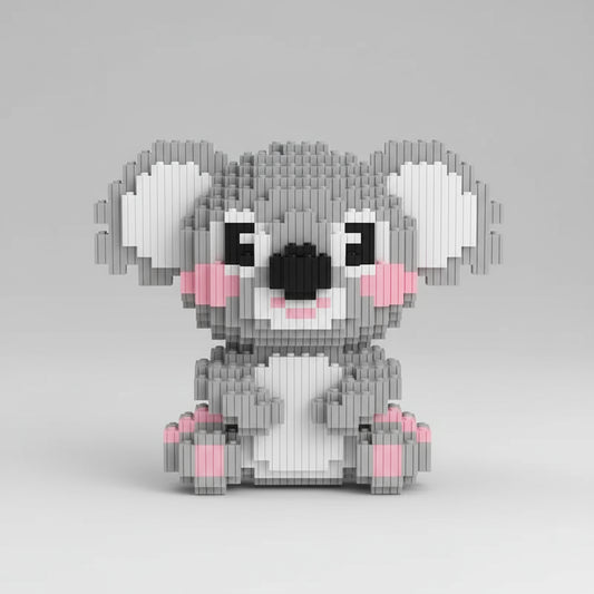 Grauer Koala | Bausteine