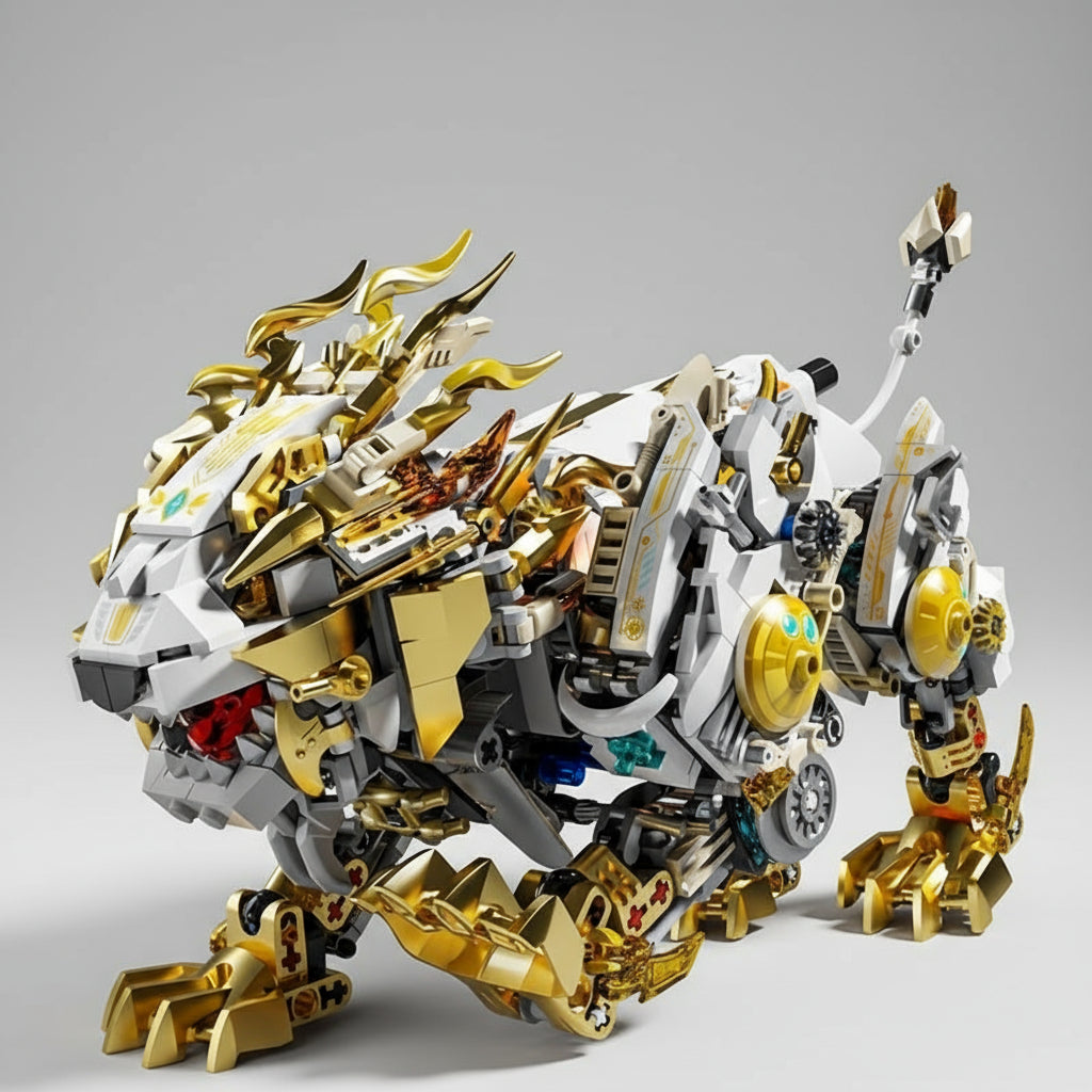 Bewegender Löwe | Bausteine