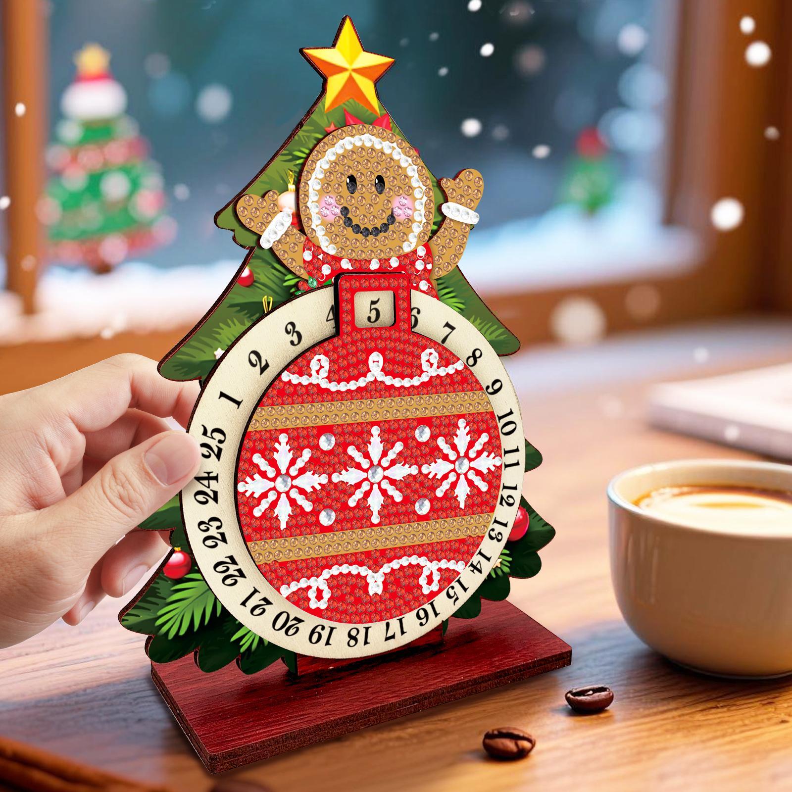 Keks im Weihnachtsbaum | Kalender | Diamond Painting